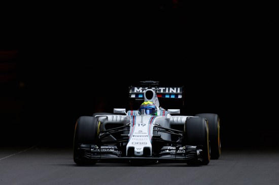 Monte Carlo, Monaco. Saturday 23 May 2015. Felipe Massa, Williams FW37 Mercedes. Photo: Glenn Dunbar/Williams ref: Digital Image _89P0038