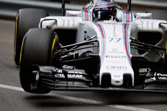 Monte Carlo, Monaco. Saturday 23 May 2015. Valtteri Bottas, Williams FW37 Mercedes. Photo: Glenn Dunbar/Williams ref: Digital Image _89P0913