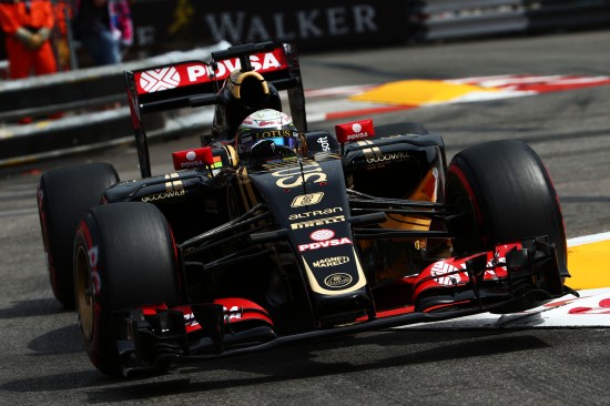 Romain Grosjean (FRA) Lotus F1 E23. Monaco Grand Prix, Saturday 23rd May 2015. Monte Carlo, Monaco.