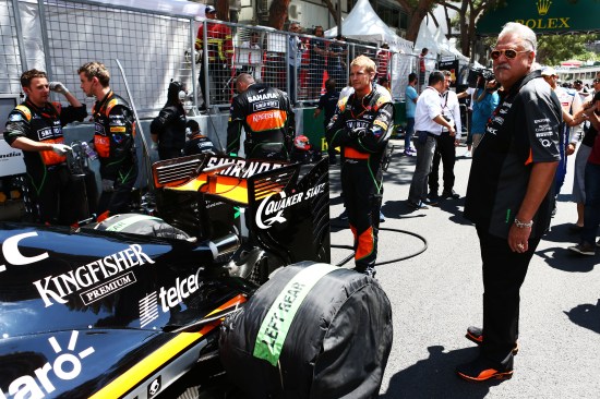 Dr. Vijay Mallya (IND) Sahara Force India F1 Team Owner on the grid. Monaco Grand Prix, Sunday 24th May 2015. Monte Carlo, Monaco.