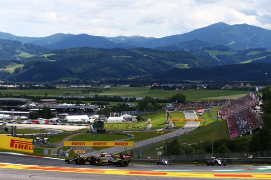 Pastor Maldonado (VEN) Lotus F1 E23. Austrian Grand Prix, Sunday 21st June 2015. Spielberg, Austria.