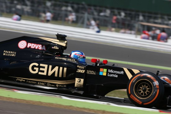 Jolyon Palmer (GBR) Lotus F1 E23 Test and Reserve Driver. British Grand Prix, Friday 3rd July 2015. Silverstone, England.