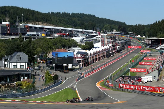 Motor Racing - Formula One World Championship - Belgian Grand Prix - Practice Day - Spa Francorchamps, Belgium