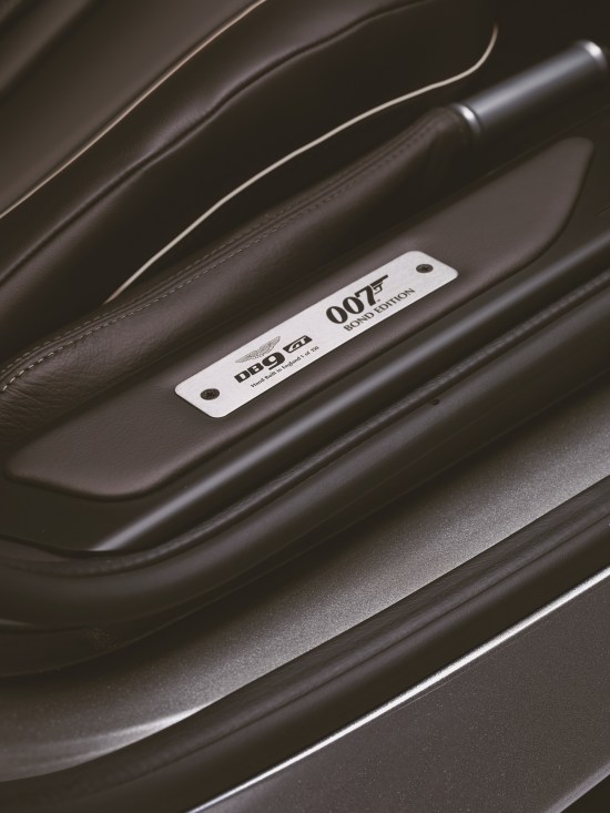 DB9 GT Bond Edition Sill Plaque