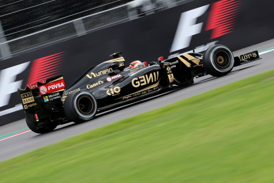 Romain Grosjean (FRA) Lotus F1 E23. Mexican Grand Prix, Friday 30th October 2015. Mexico City, Mexico.