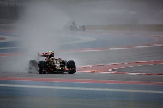 Pastor Maldonado (VEN) Lotus F1 E23. United States Grand Prix, Saturday 24th November 2015. Circuit of the Americas, Austin, Texas, USA.