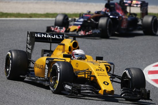 Kevin Magnussen (DEN) Renault Sport F1 Team RS16. Spanish Grand Prix, Sunday 17th May 2016. Barcelona, Spain.