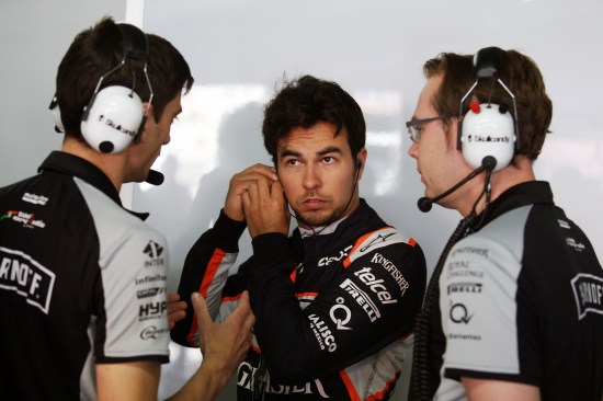 Sergio Perez (MEX) Sahara Force India F1. German Grand Prix, Saturday 30th July 2016. Hockenheim, Germany.