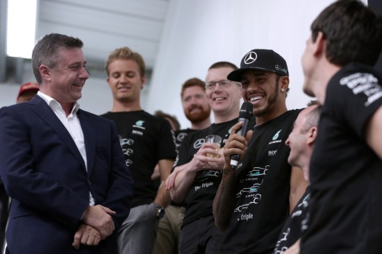 Brackley and Brixworth Celebrate #TheTriple