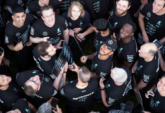 Brackley and Brixworth Celebrate #TheTriple